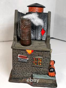 Dept 56 Halloween Harley Davidson Ghost Riders Club & Ink Scare Figure 4044878