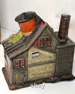 Dept 56 Halloween Harley Davidson Ghost Riders Club & Ink Scare Figure 4044878