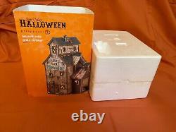 Dept 56 Halloween Haunted Rails Grain Elevator