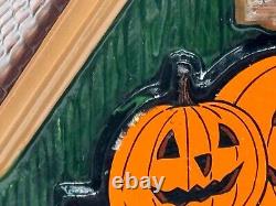 Dept 56 Halloween Jack's Pumpkin Carving Studio 54600 Snow Village Collection