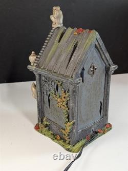 Dept 56 Halloween Rest In Peace Crypt 2014 Lit Accessory 4038887 Snow Village