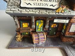 Dept 56 Halloween Rickety Railroad Station