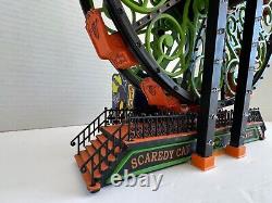 Dept 56 Halloween Scaredy Cat Ferris Wheel Tested and 100% working! VIDEO