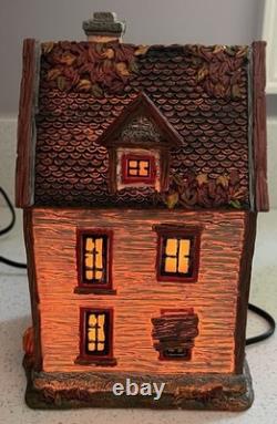 Dept 56 Halloween Spider House Silver Series Boxed Set New Open Box Retired
