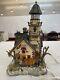 Dept 56 Halloween Village #55088 Shipwreck Lighthouse with Cord Spooky Used