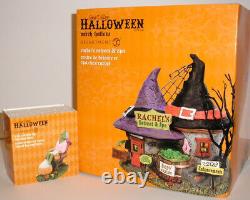 Dept. 56 Halloween Village Rachel's Spa & Retreat + Before Witching Hour -new
