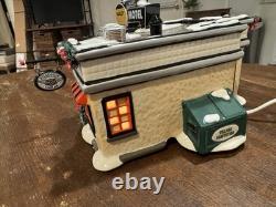 Dept 56 Harley Davidson Roadside Motel Snow Village 4028707 2012 Tested & Works