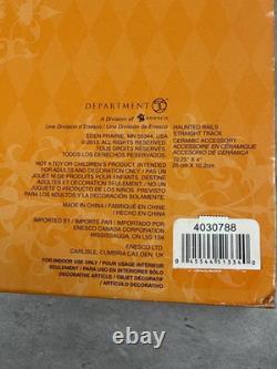 Dept 56 Haunted Rails Straight Track 4030788 Halloween Village Accessories NOS