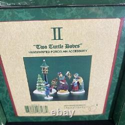 Dept 56 Heritage Dickens Village Lot of 8 Twelve Days of Christmas Original