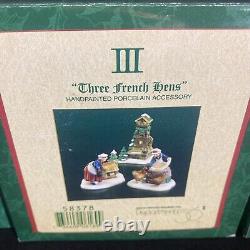 Dept 56 Heritage Dickens Village Lot of 8 Twelve Days of Christmas Original