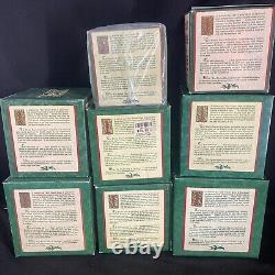 Dept 56 Heritage Dickens Village Lot of 8 Twelve Days of Christmas Original