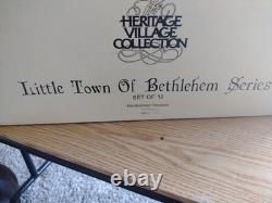 Dept 56 Heritage Village Little Town of Bethlehem Series Set of 12 Nativity Set Dept 56 Heritage Village Little Town of Bethlehem Series Set of 12 Nativity Set