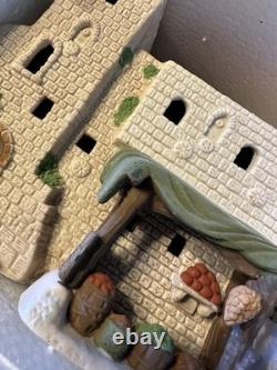 Dept 56 Heritage Village Little Town of Bethlehem Set of 12