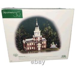 Dept 56 Independence Hall Historical Landmark Series Summer 4th of July Village