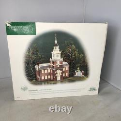 Dept 56 Independence Hall Historical Landmark Series Summer 4th of July Village