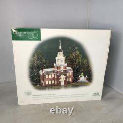 Dept 56 Independence Hall Historical Landmark Series Summer 4th of July Village