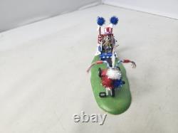 Dept 56 Kiddie Parade 4th of July Kids Figure Dog Wagon Patriotic Summer Village
