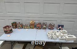 Dept 56 LOT of 20 Original Snow Village ALL Retired D561