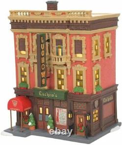 Dept 56 LUCHOW'S GERMAN RESTAURANT Christmas In The City 6007586 IN STOCK 2021