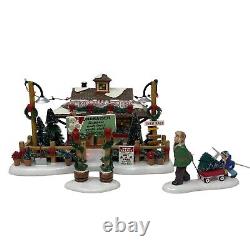 Dept 56 LYNDALE TREE LOT Christmas Original 2008 Snow Village RETIRED 799938