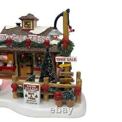Dept 56 LYNDALE TREE LOT Christmas Original 2008 Snow Village RETIRED 799938