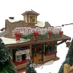 Dept 56 LYNDALE TREE LOT Christmas Original 2008 Snow Village RETIRED 799938