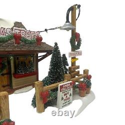 Dept 56 LYNDALE TREE LOT Christmas Original 2008 Snow Village RETIRED 799938