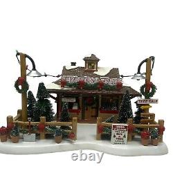 Dept 56 LYNDALE TREE LOT Christmas Original 2008 Snow Village RETIRED 799938
