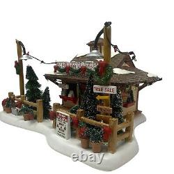 Dept 56 LYNDALE TREE LOT Christmas Original 2008 Snow Village RETIRED 799938