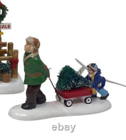 Dept 56 LYNDALE TREE LOT Christmas Original 2008 Snow Village RETIRED 799938