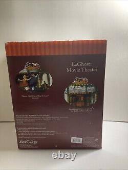 Dept 56 La Ghosti Halloween Movie Theater Snow Village LaGhosti 2004 Complete