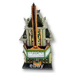 Dept 56 La Ghosti Halloween Movie Theater Snow Village LaGhosti 2004 see Video