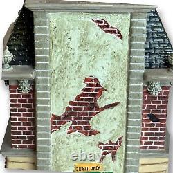 Dept 56 La Ghosti Halloween Movie Theater Snow Village LaGhosti 2004 see Video