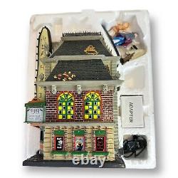 Dept 56 La Ghosti Halloween Movie Theater Snow Village LaGhosti 2004 see Video