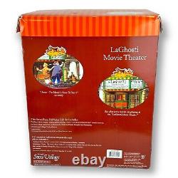Dept 56 La Ghosti Halloween Movie Theater Snow Village LaGhosti 2004 see Video