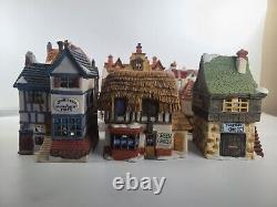 Dept 56 Lot of 15 Buildings Dickens Heritage Village Series Rare Dept 56 READ