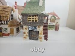 Dept 56 Lot of 15 Buildings Dickens Heritage Village Series Rare Dept 56 READ