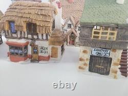 Dept 56 Lot of 15 Buildings Dickens Heritage Village Series Rare Dept 56 READ