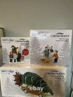 Dept 56 Lot of 23 National LampoonCHRISTMAS VACATION Boss Shirley Todd Margo