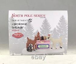 Dept 56 Lot of 2 CLARICE'S NORTH POLE BAKERY + A SPECIAL COOKIE FOR RUDOLPH D56