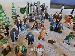 Dept 56 Lot of 44 Figurines Animals A Christmas Carol Ford Car Reindeer Trees GC