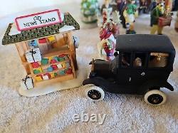 Dept 56 Lot of 44 Figurines Animals A Christmas Carol Ford Car Reindeer Trees GC