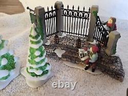 Dept 56 Lot of 44 Figurines Animals A Christmas Carol Ford Car Reindeer Trees GC