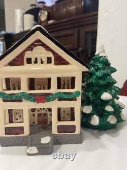 Dept 56 Lot of Five Houses/Buildings Christmas