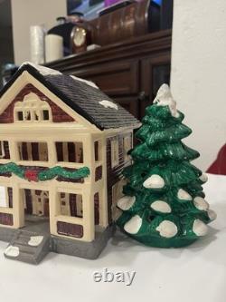 Dept 56 Lot of Five Houses/Buildings Christmas