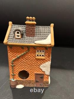 Dept 56 MERCHANT SHOPS (set of 5 buildings) #59269 plus 3 groups of accessories