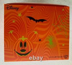 Dept 56 MICKEY'S PUMPKINTOWN CARVING STUDIO Disney Village Halloween NEW in Box