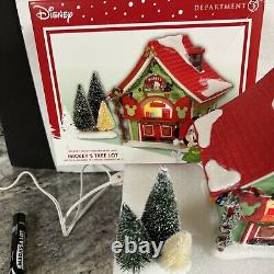 Dept 56 MICKEY'S TREE LOT Disney Christmas Village Mickey Mouse NEW