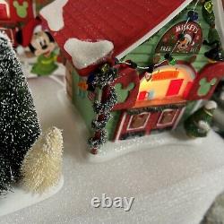 Dept 56 MICKEY'S TREE LOT Disney Christmas Village Mickey Mouse NEW