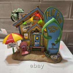 Dept 56 Margaritaville Flip Flop Repair Shop (Rare) EUC hard to find